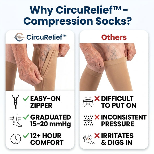 1 + 1 FREE TODAY  CircuRelief™ - Compression Socks