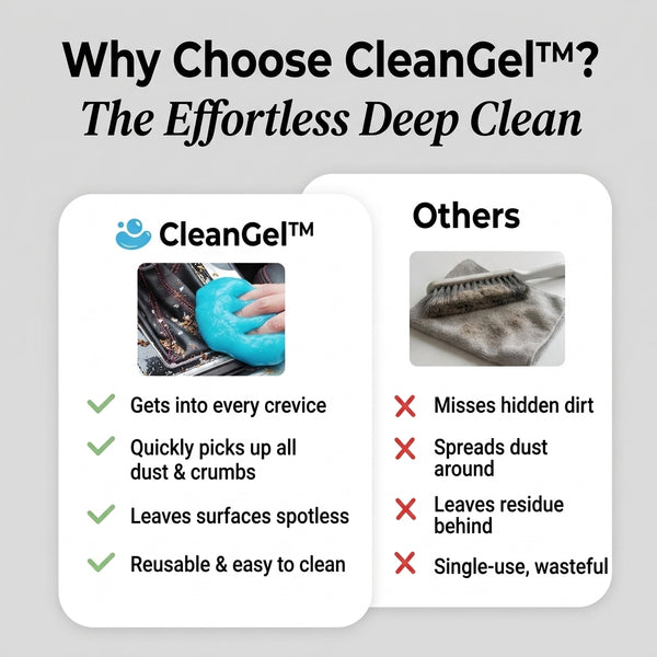 1 + 1 FREE TODAY  CleanGel™ - Effortlessly remove all dust