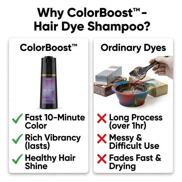 50% OFF TODAY  ColorBoost™ - Hair-Dye Shampoo