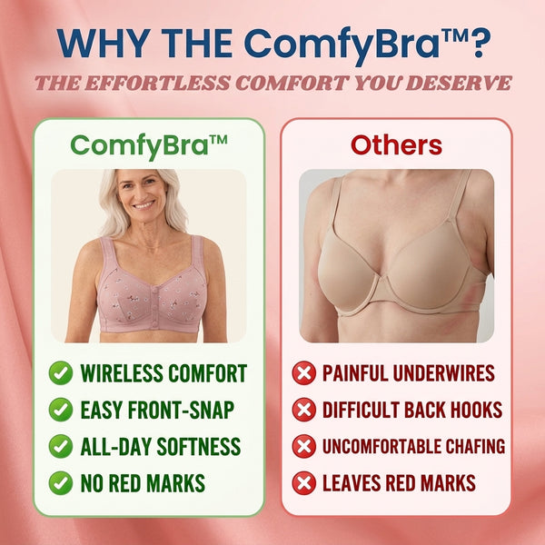 1 + 2 FREE TODAY  ComfyBra™ - Snap-on Bra