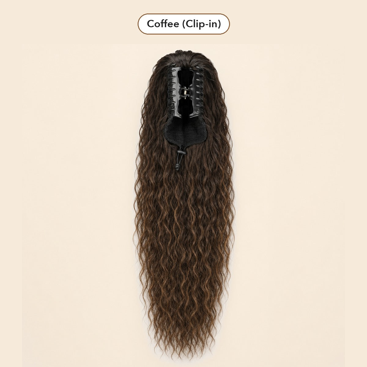 50% OFF TODAY | ClipCurls™ - Curly Hair Extensions with Ponytail