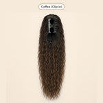 50% OFF TODAY | ClipCurls™ - Curly Hair Extensions with Ponytail