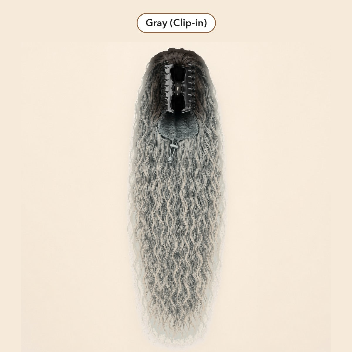 50% OFF TODAY | ClipCurls™ - Curly Hair Extensions with Ponytail