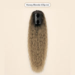 50% OFF TODAY | ClipCurls™ - Curly Hair Extensions with Ponytail
