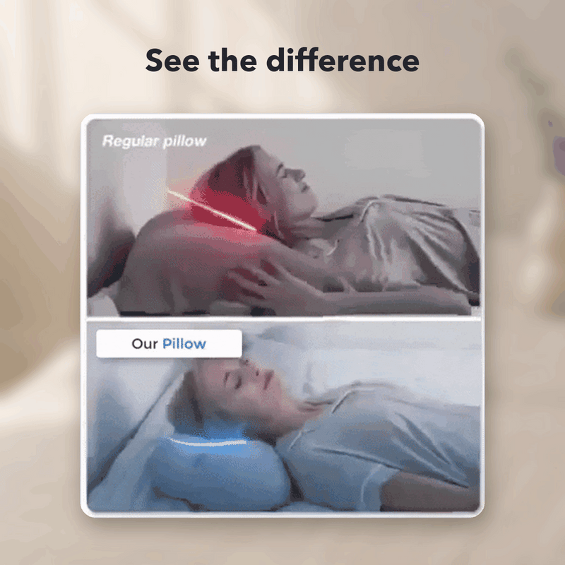 50% OFF TODAY | CloudPillow™ - Ergonomic Memory Foam Pillow