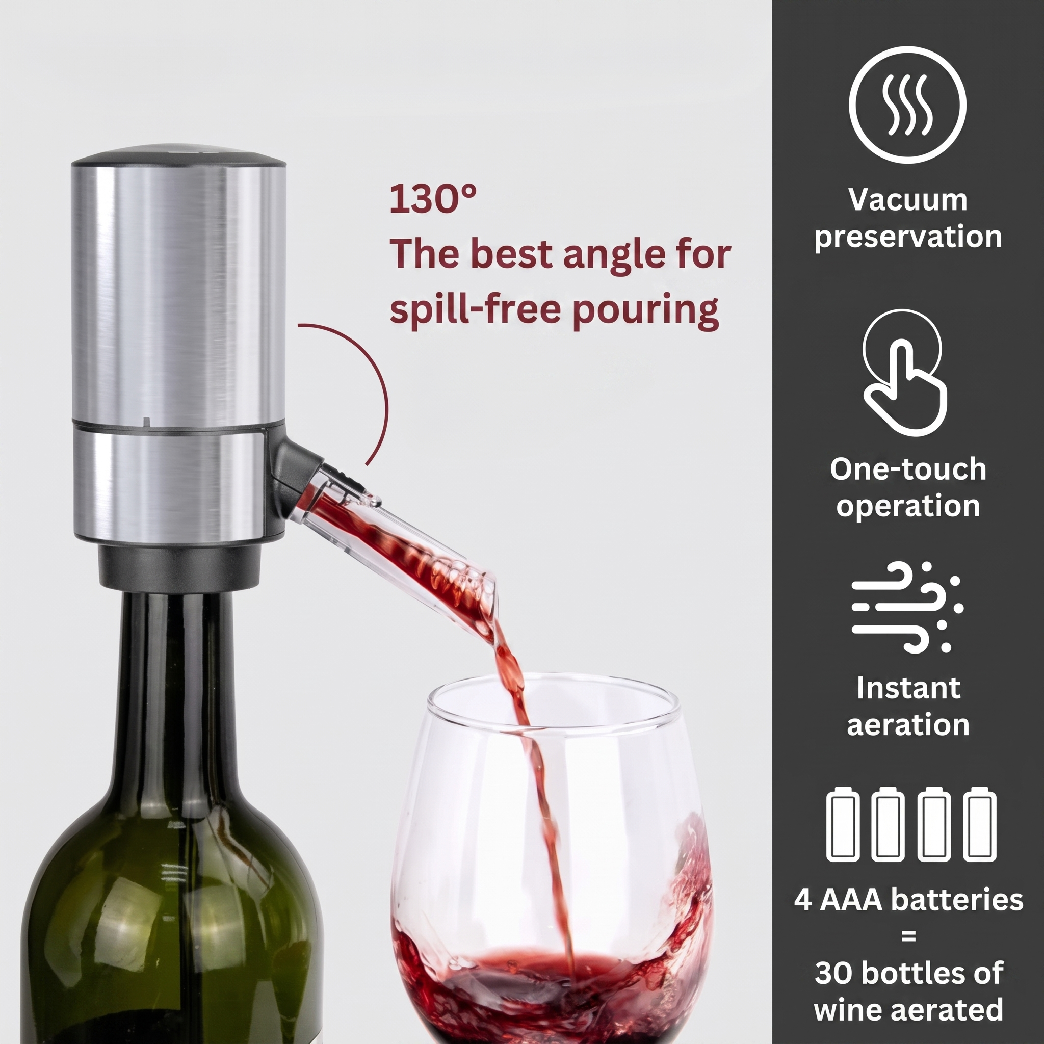 50% OFF TODAY | AeriBlend™ - 3-in-1 Wine Aerator, Storer and Dispenser