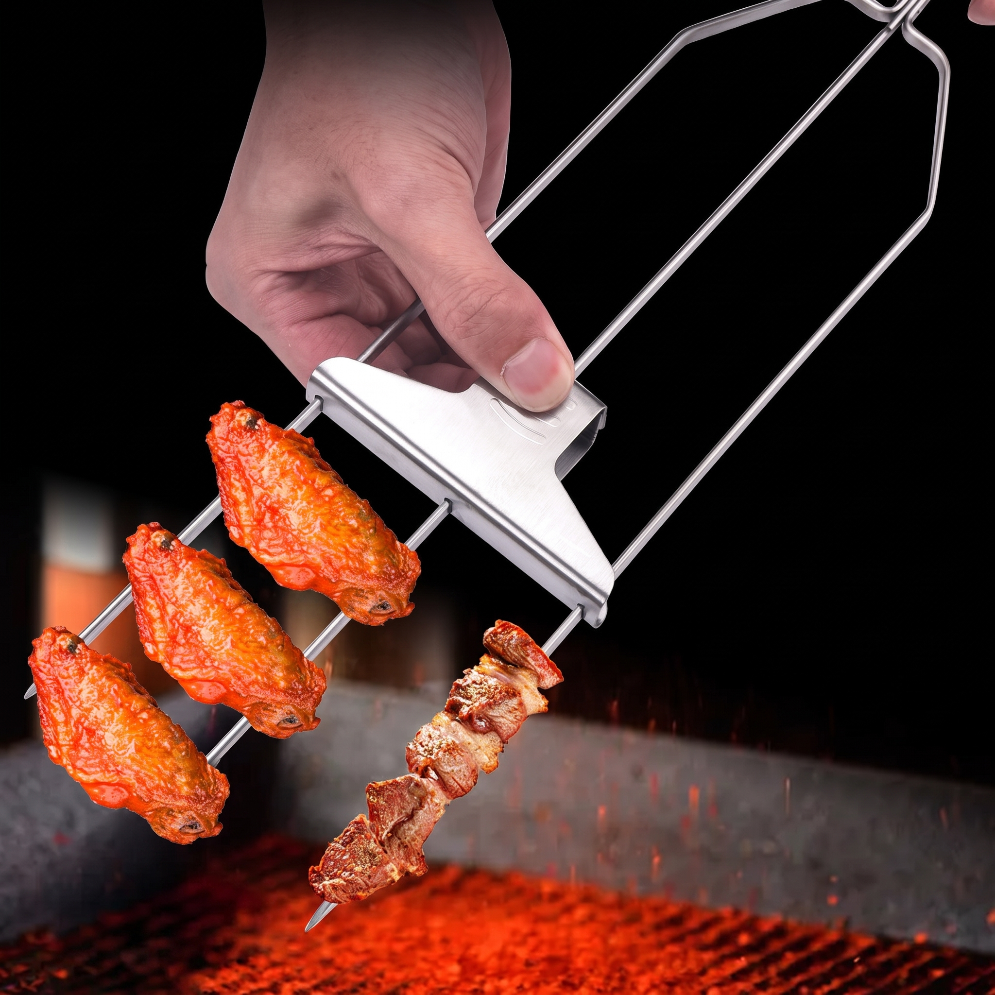 1+1 FREE TODAY | SkewerPro™ - 3-Way Grill Skewers
