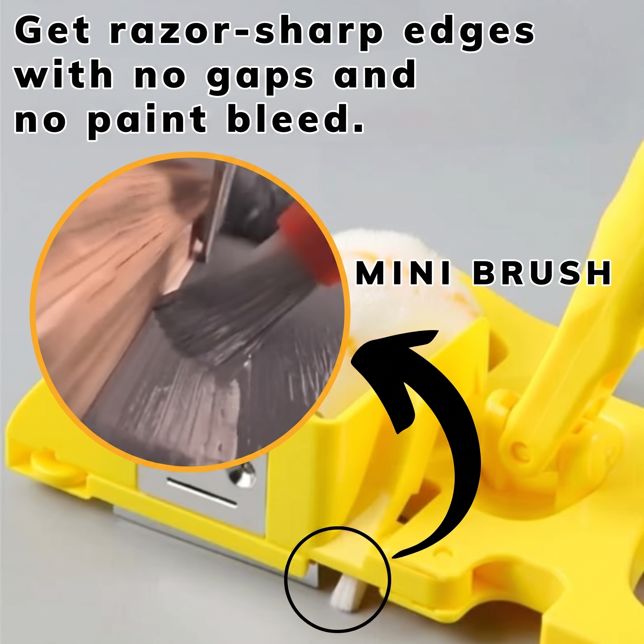 50% OFF TODAY | TapelessEdge™ - Perfect Edges Without Masking! | KIT + 3 FREE Paint Rollers