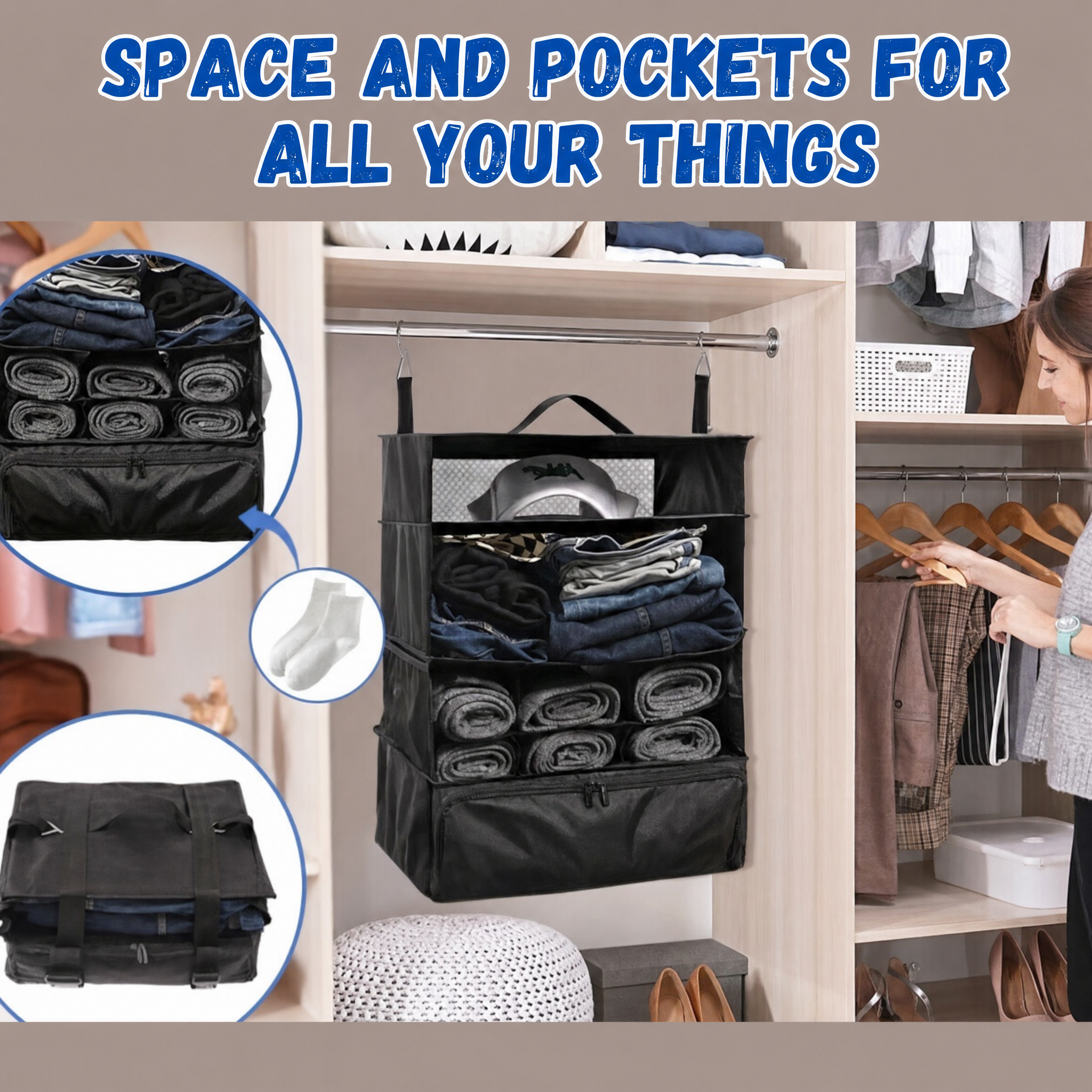 50% OFF TODAY | HangStorage™ - Take more, even with less space!