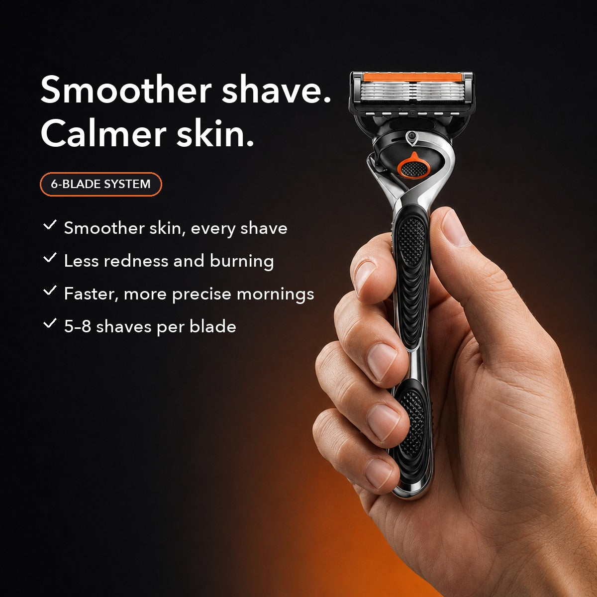 50% OFF TODAY | RazorMax™ - Men's Razor Blade Set