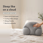 50% OFF TODAY | CloudPillow™ - Ergonomic Memory Foam Pillow