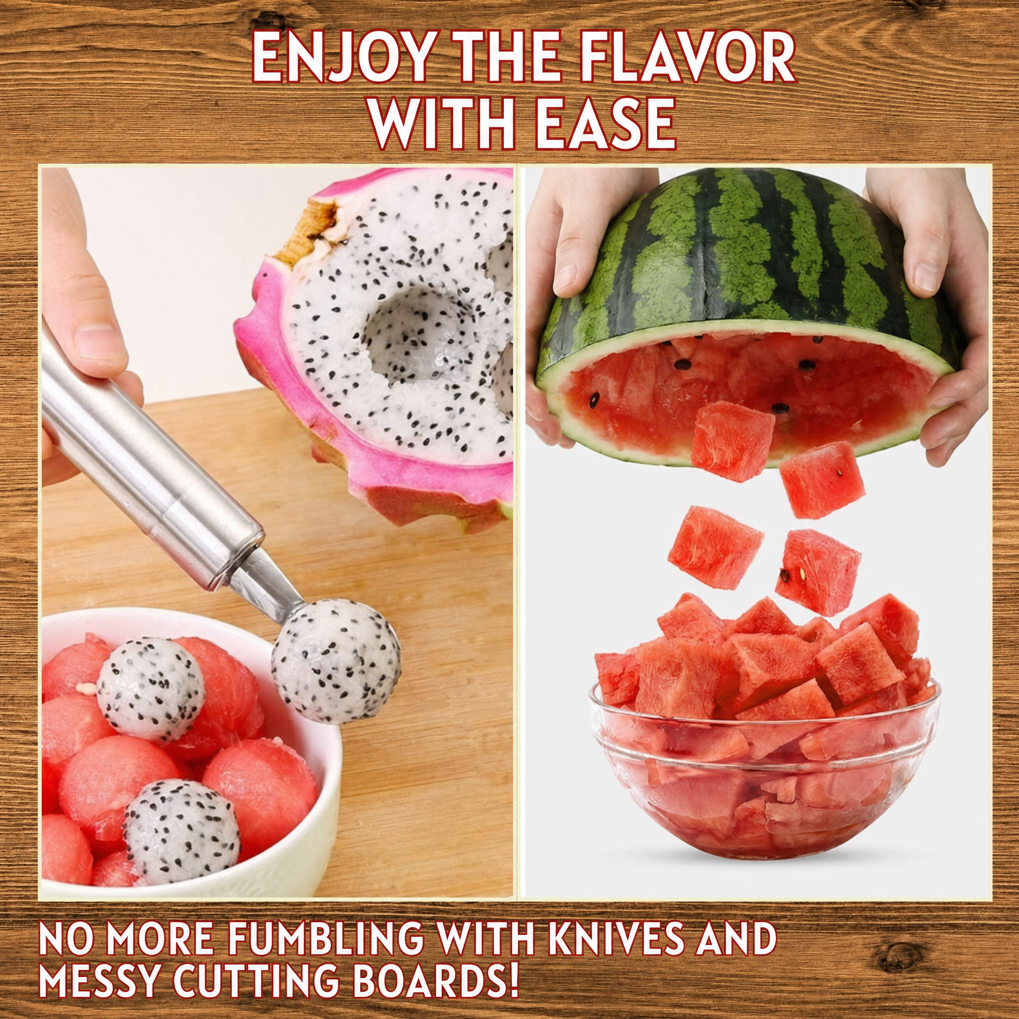 50% OFF TODAY | FruitBites™ - Experience the exciting new way to cut your watermelon and fruit!