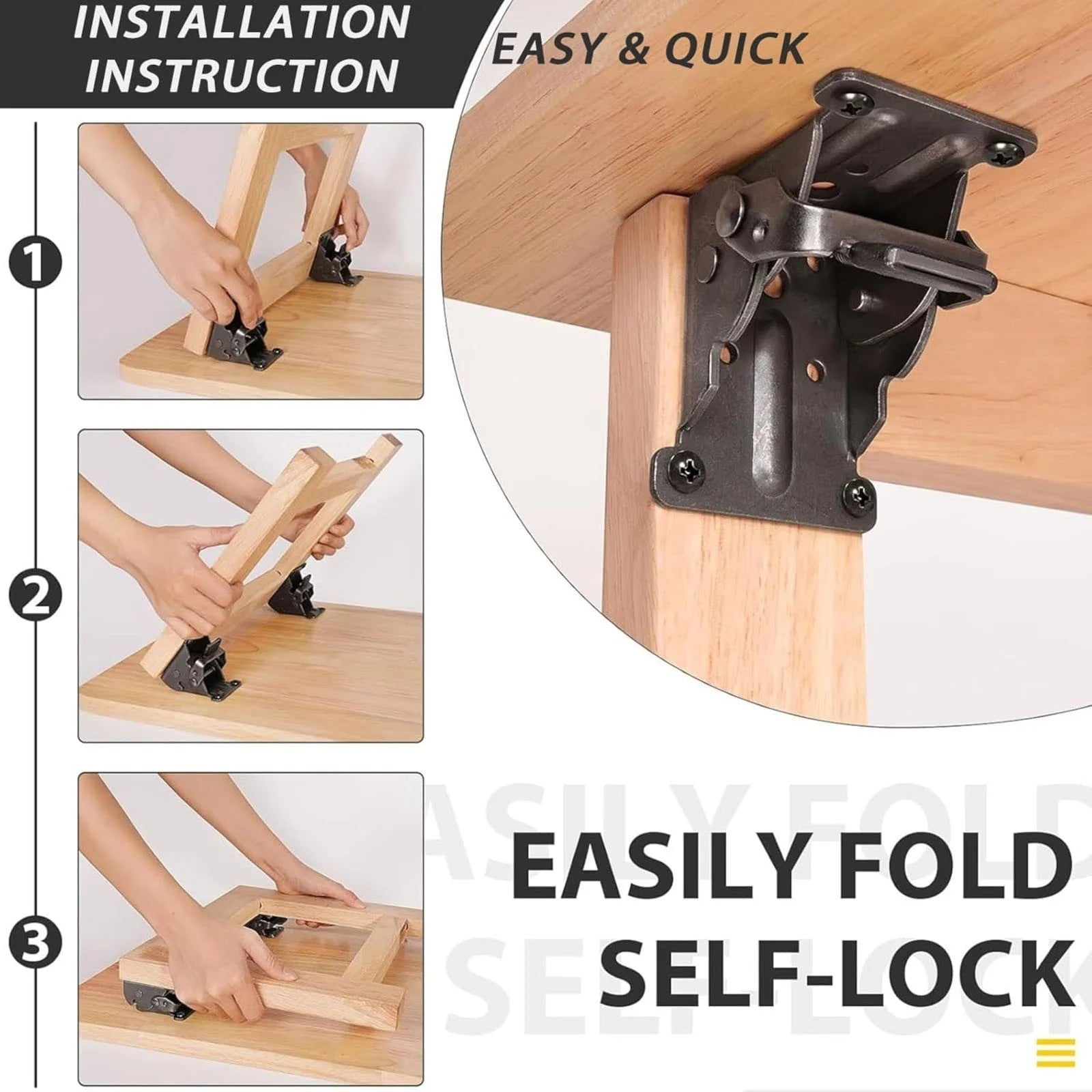 50% OFF TODAY | LockNFold™ – The solution to maximize limited space!