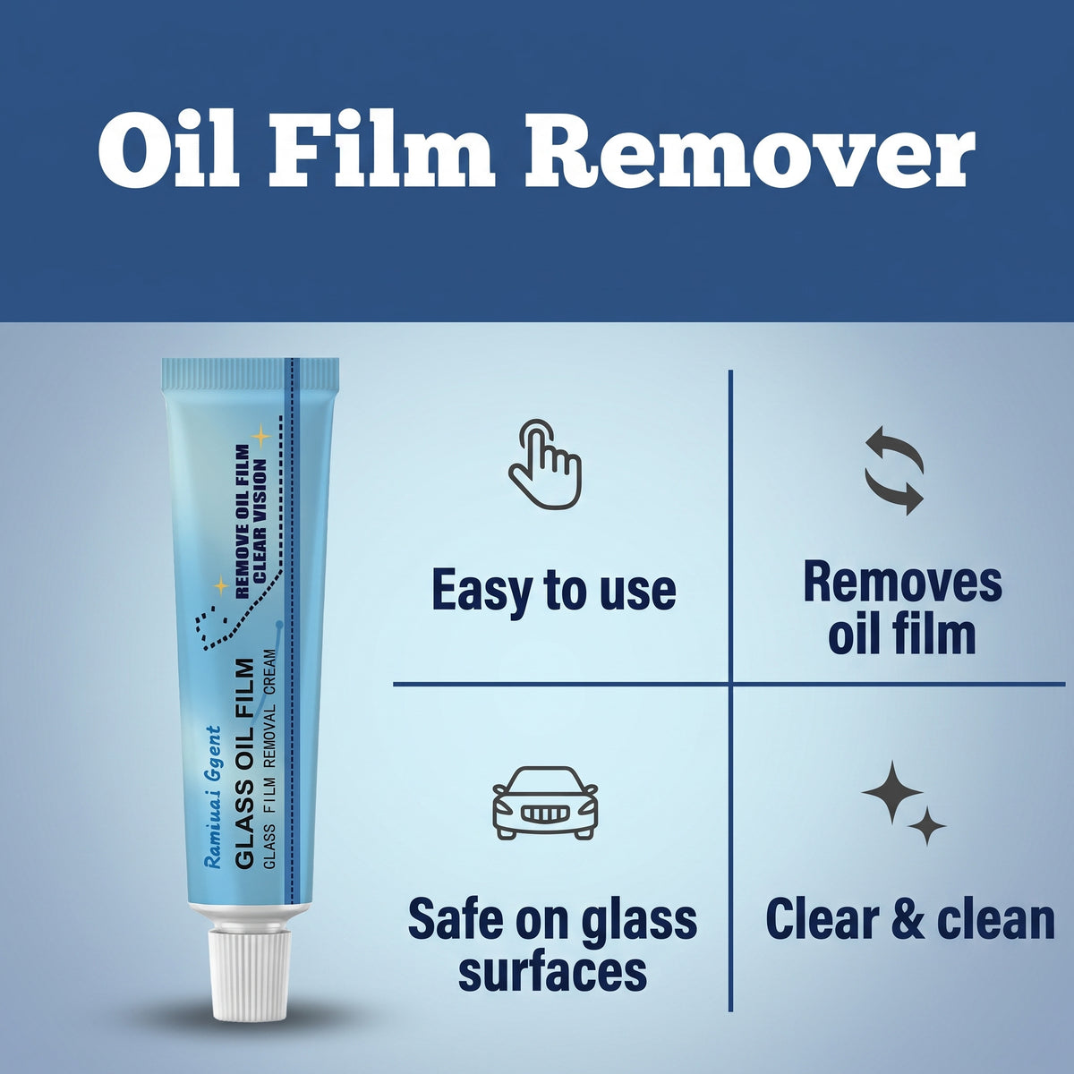 1+1 FREE TODAY | ClearView™ - Glass Oil Film Remover