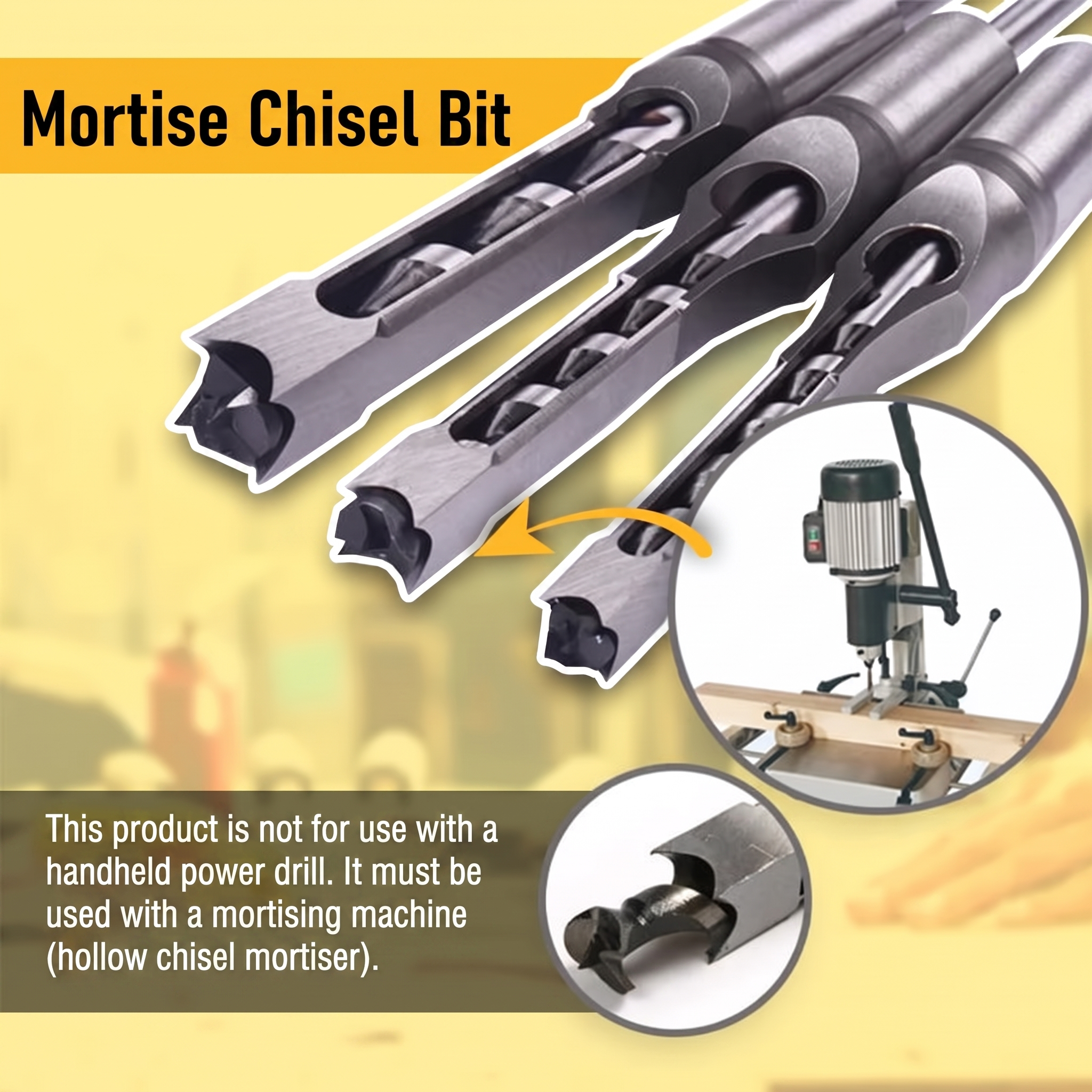 50% OFF TODAY | ChiselPro™ - Drill perfect square holes!