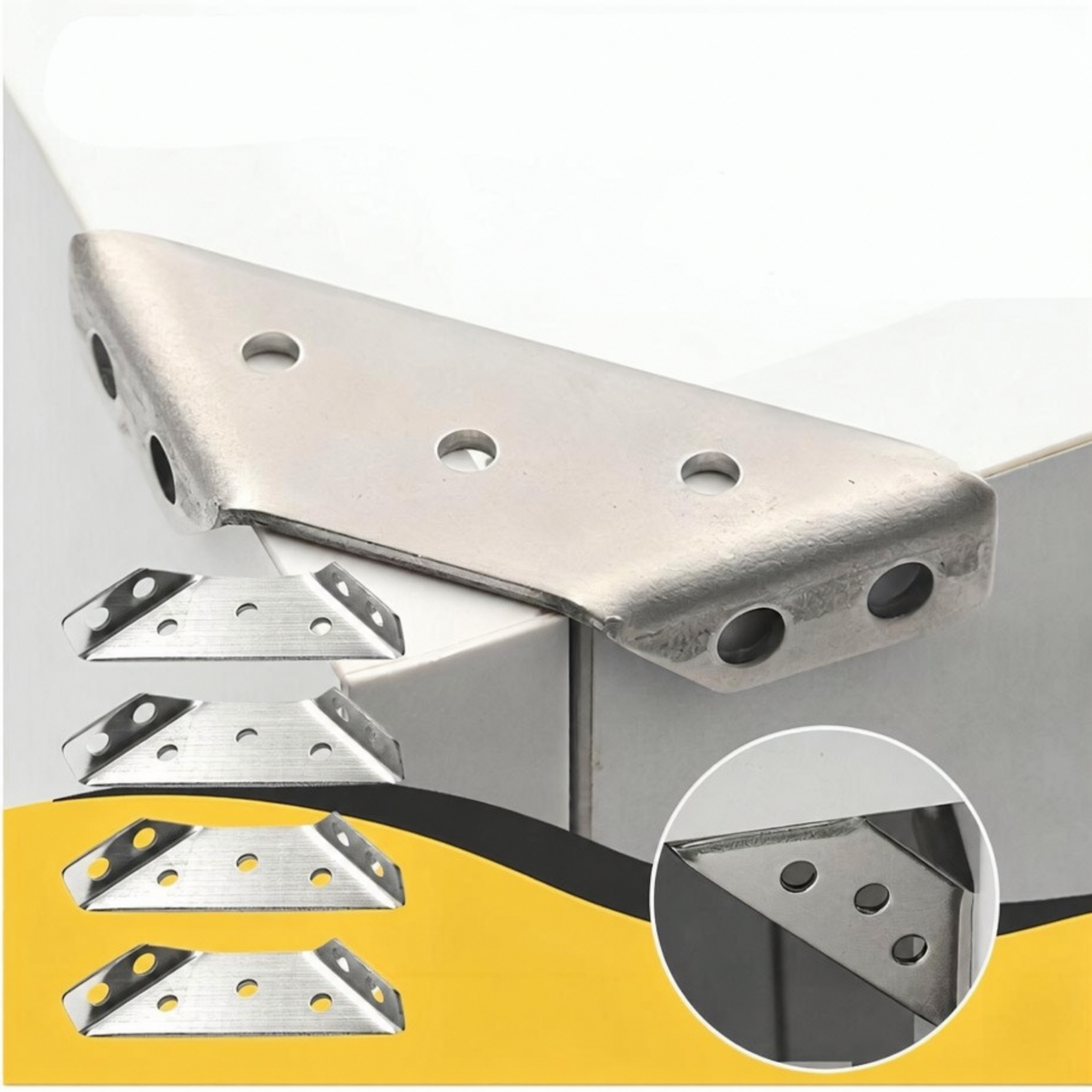 5+5 FREE TODAY | CornerFix™ - Heavy-Duty Stainless Steel Corner Brackets