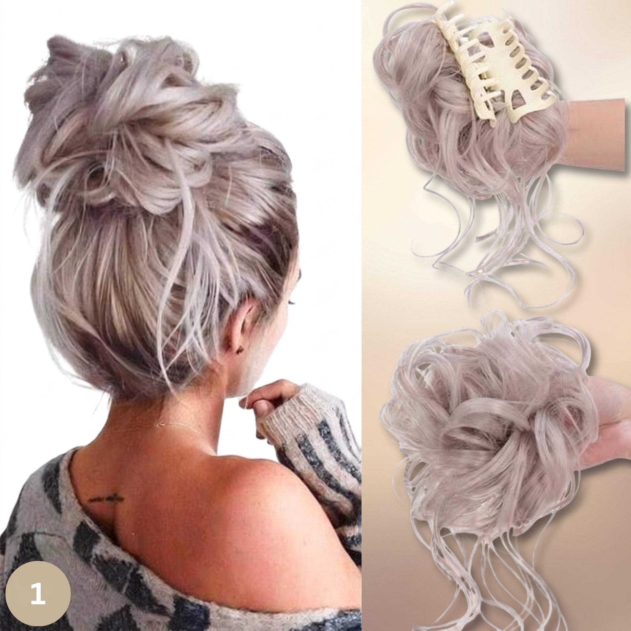50% OFF TODAY | Clip'nBun™ - Never again a bad hair day - always elegance!