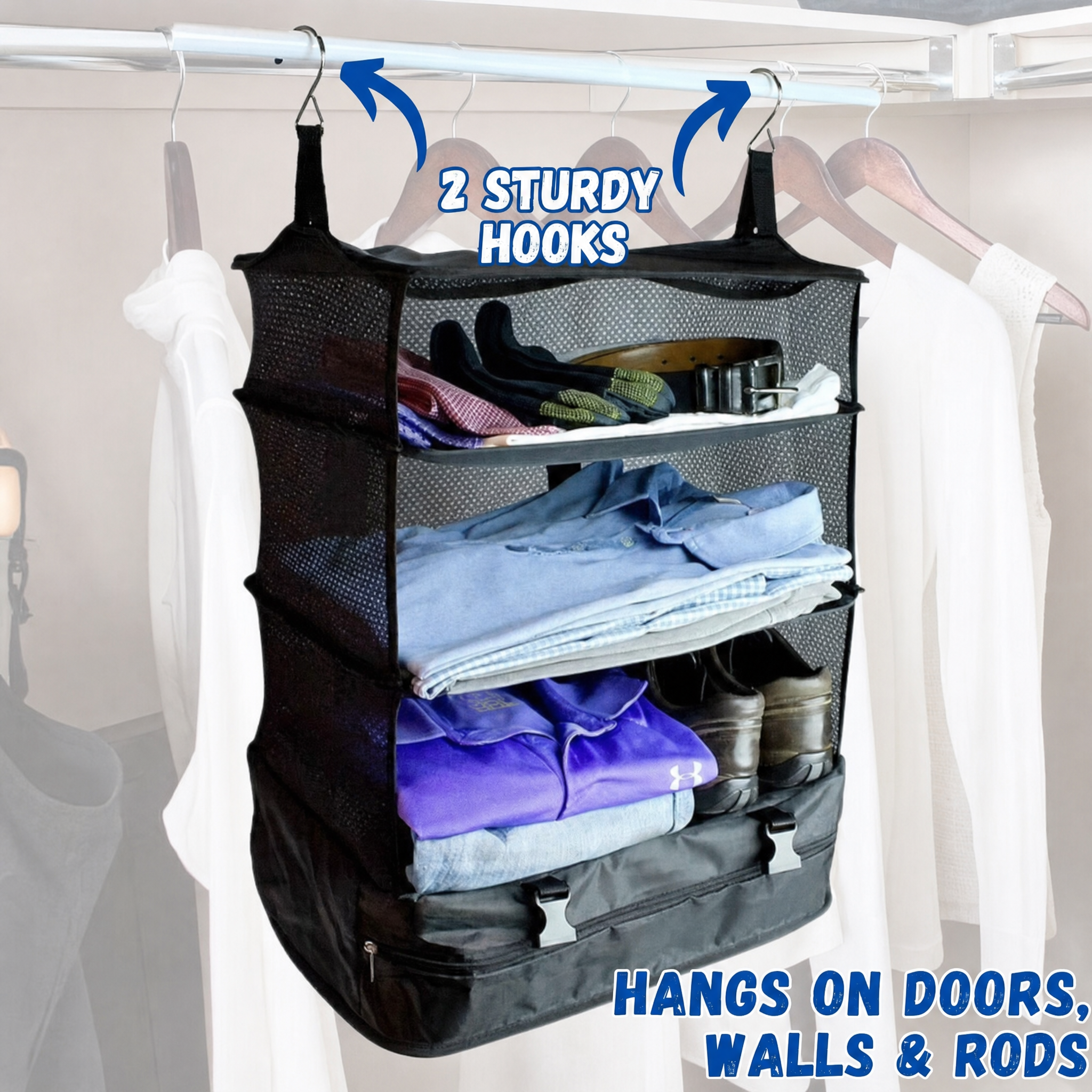 50% OFF TODAY | HangStorage™ - Take more, even with less space!