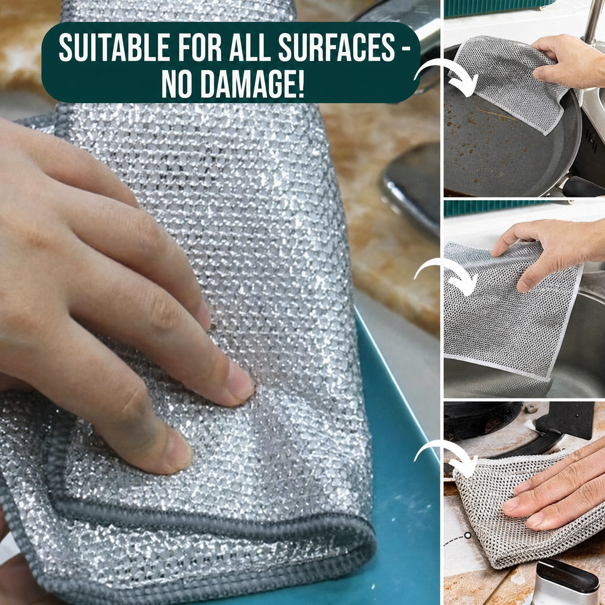 50% OFF TODAY | PowerWipe™ - 2-in-1 Magic Cleaning Cloth