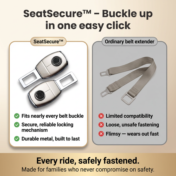 1+1 FREE TODAY  SeatSecure™ - Protect Your Loved Ones from Car Accidents!