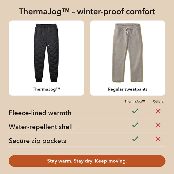 50% OFF TODAY | ThermaJog™ - Fleece-Lined Pants