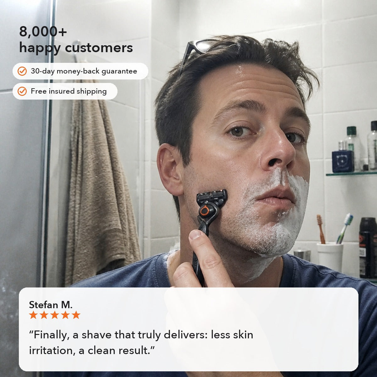 50% OFF TODAY | RazorMax™ - Men's Razor Blade Set