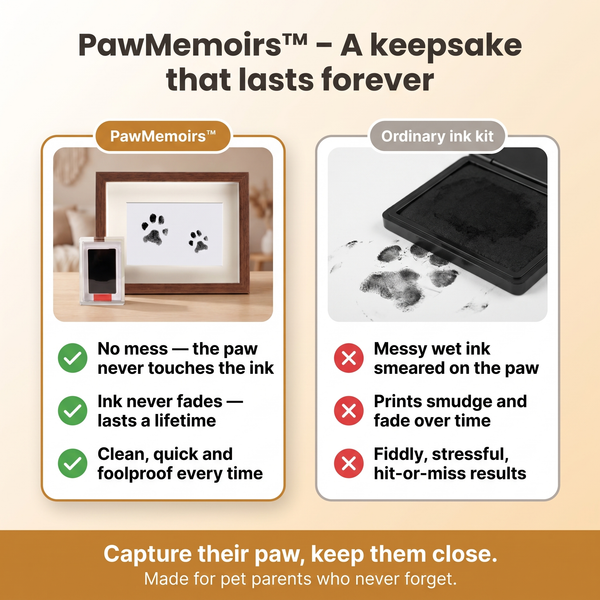 50% OFF TODAY  PawMemoirs™ - Keepsakes with Paw Prints