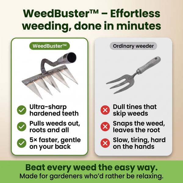 50% OFF TODAY  WeedBuster™ - Jardinez plus efficacement !