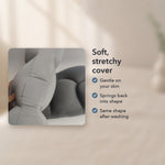 50% OFF TODAY | CloudPillow™ - Ergonomic Memory Foam Pillow
