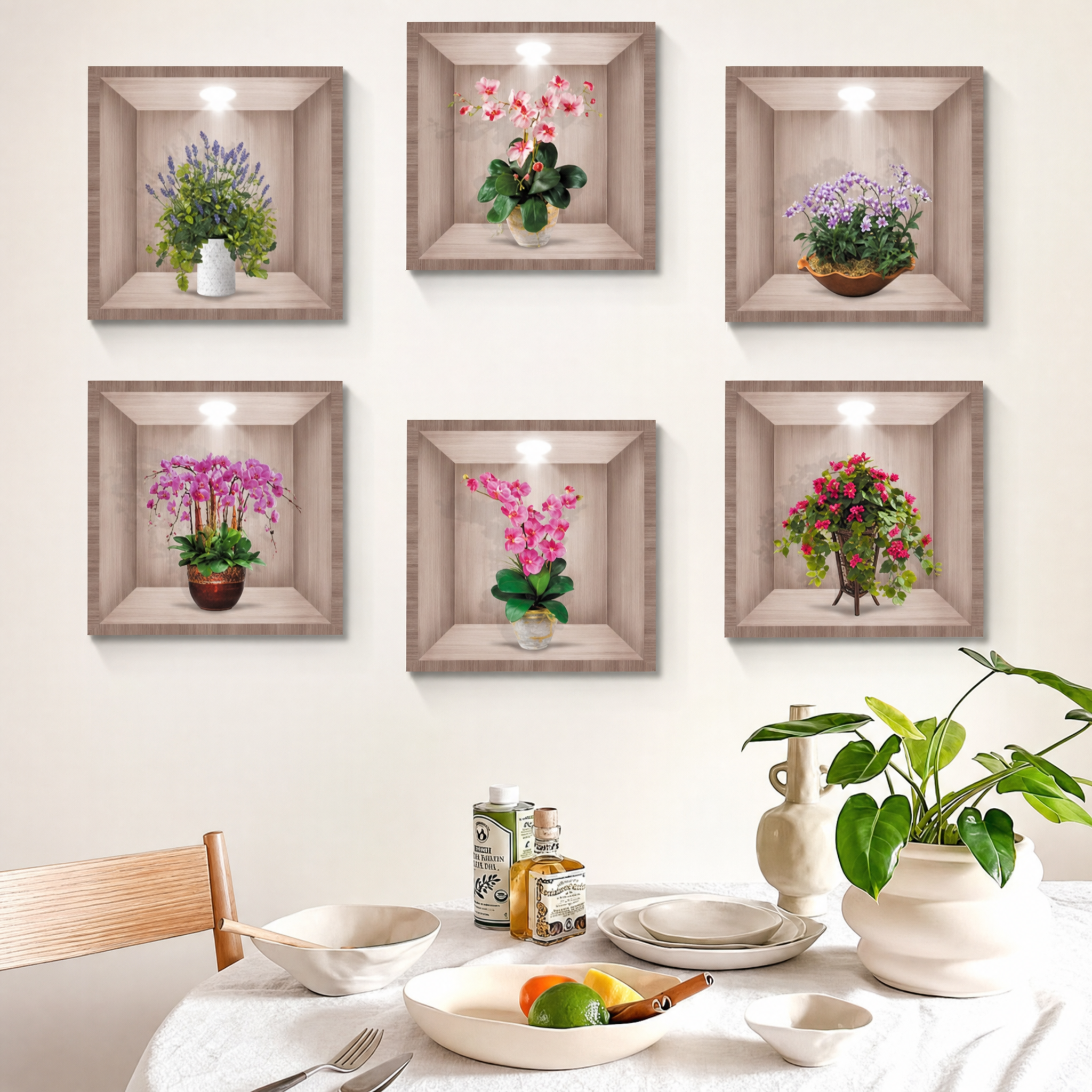 50% OFF TODAY | BotanicaLuxe™ - 3D Green Plant Wall Decal