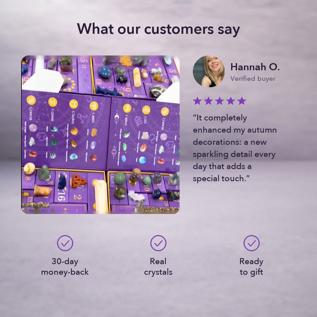 1+1 FREE TODAY | AuraCount™ - Crystal Countdown Box