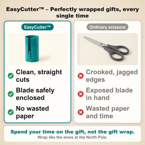50% OFF TODAY  EasyCutter™ - Wrapping Paper Cutter