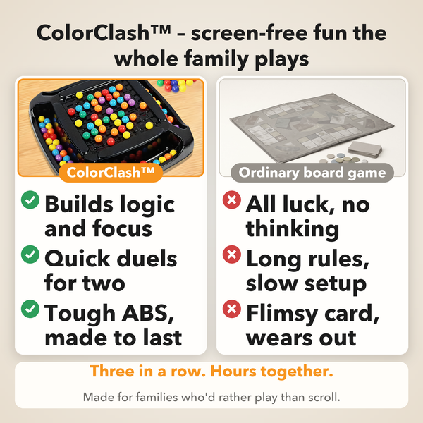 50% OFF TODAY  ColorClash™ - Train your brain while you play!