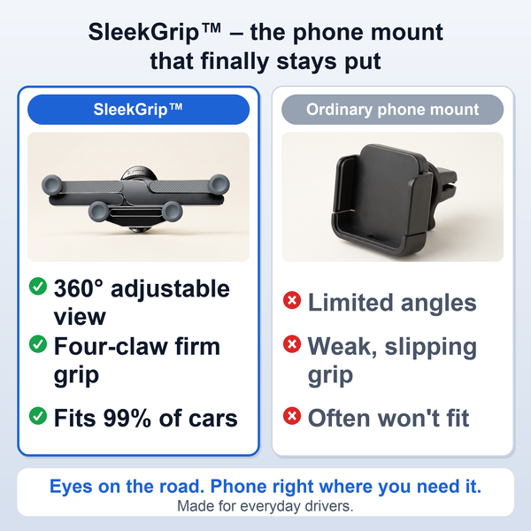 50% OFF TODAY  SleekGrip™ - Make your driving experience safer and more comfortable!