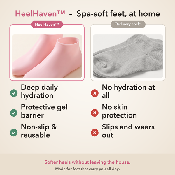 1+1 FREE TODAY  HeelHaven™ - Say goodbye to dry heels and tired feet!