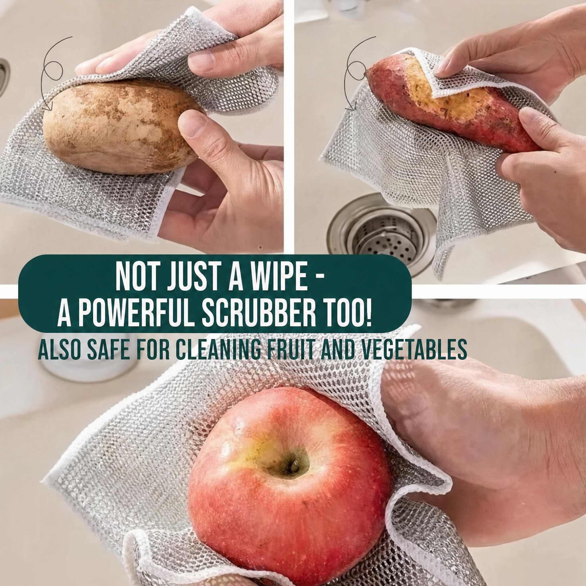50% OFF TODAY | PowerWipe™ - 2-in-1 Magic Cleaning Cloth