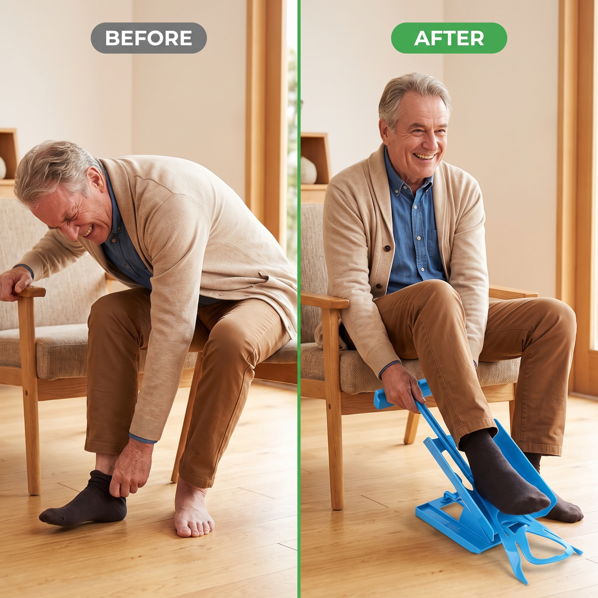 1+1 FREE TODAY | SolePro™ - Get Dressed Without Bending or Twisting!