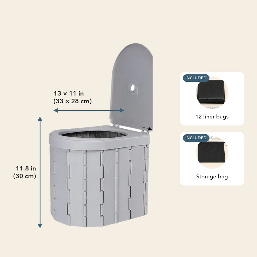 50% OFF TODAY | QuickPotty™ - Portable Foldable Outdoor Toilet