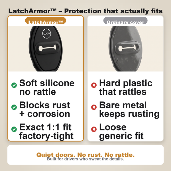 2+2 FREE TODAY  LatchArmor™ - Prevent damage to door locks