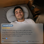 50% OFF TODAY | CloudPillow™ - Ergonomic Memory Foam Pillow