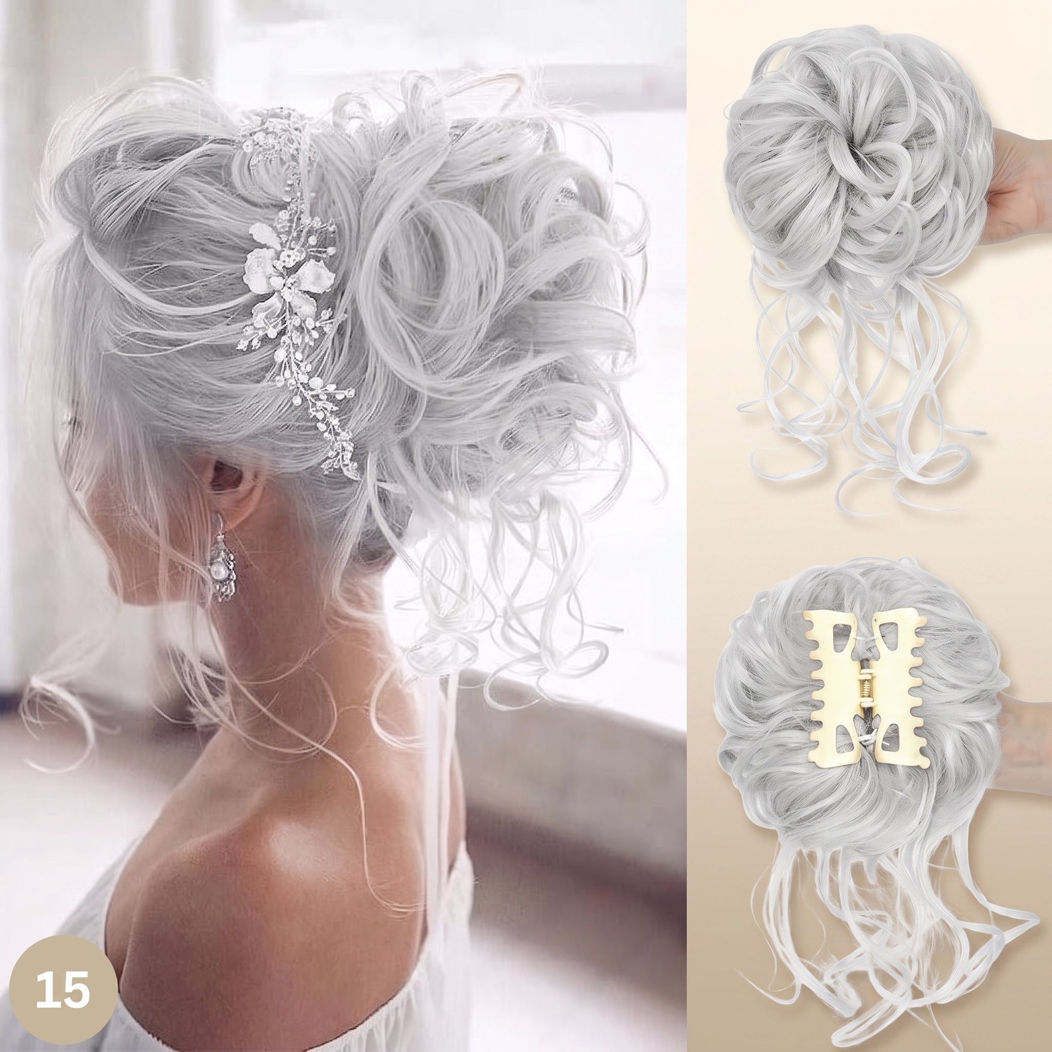 50% OFF TODAY | Clip'nBun™ - Never again a bad hair day - always elegance!