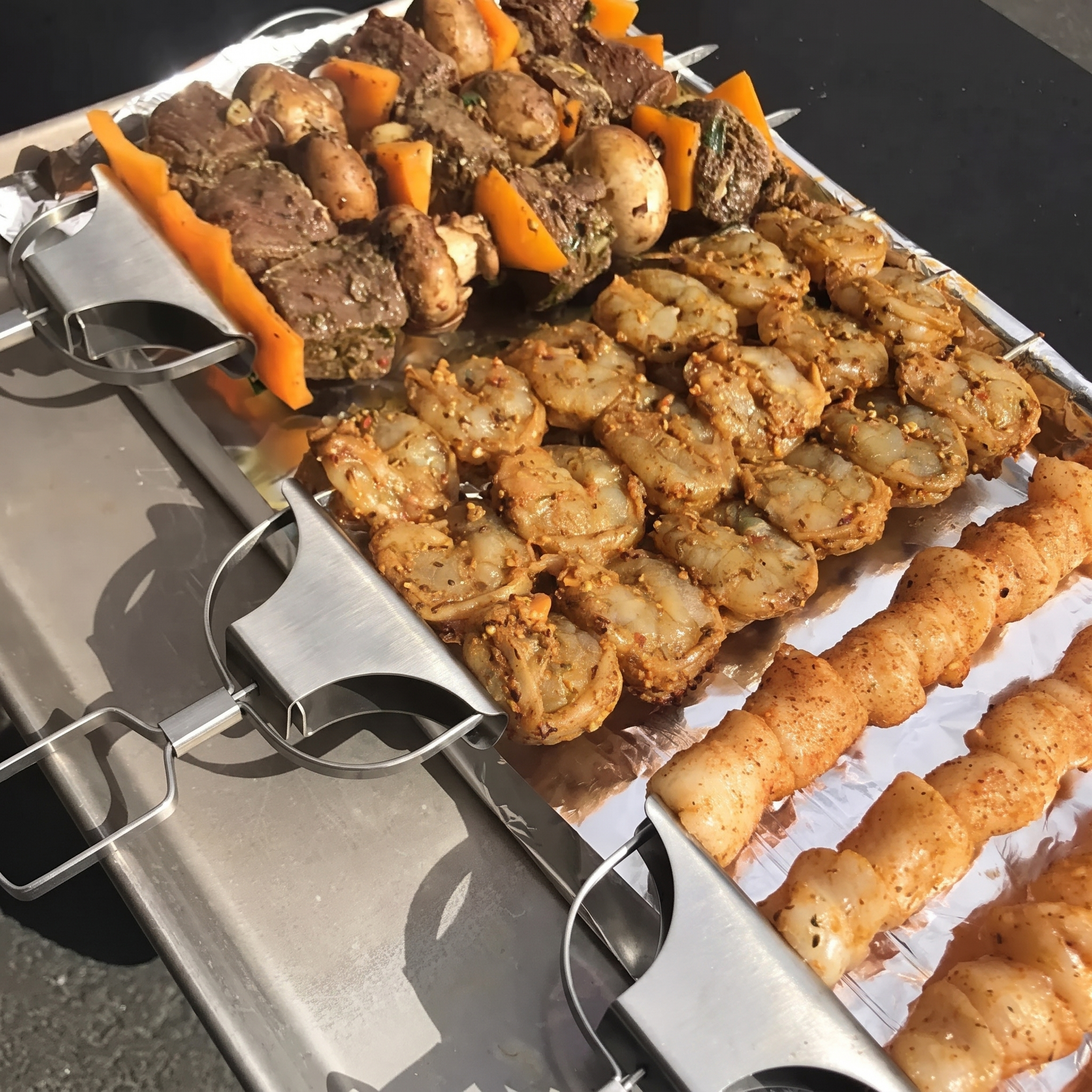 1+1 FREE TODAY | SkewerPro™ - 3-Way Grill Skewers