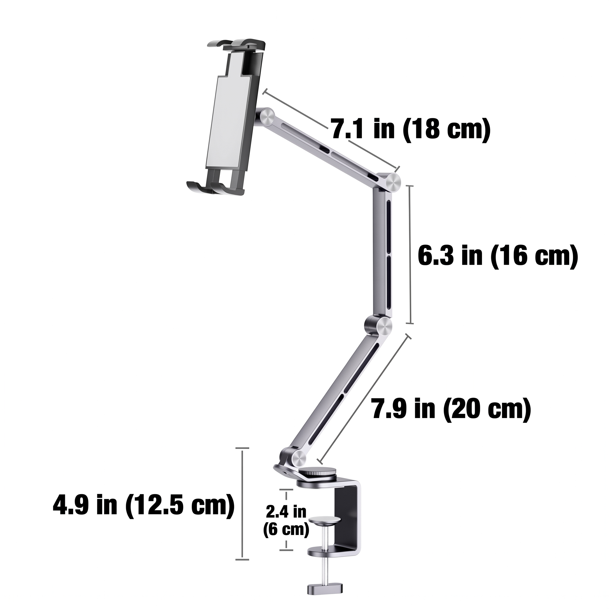 50% OFF TODAY | EliteStand™ - Sturdy Aluminum Tablet and Phone Holder
