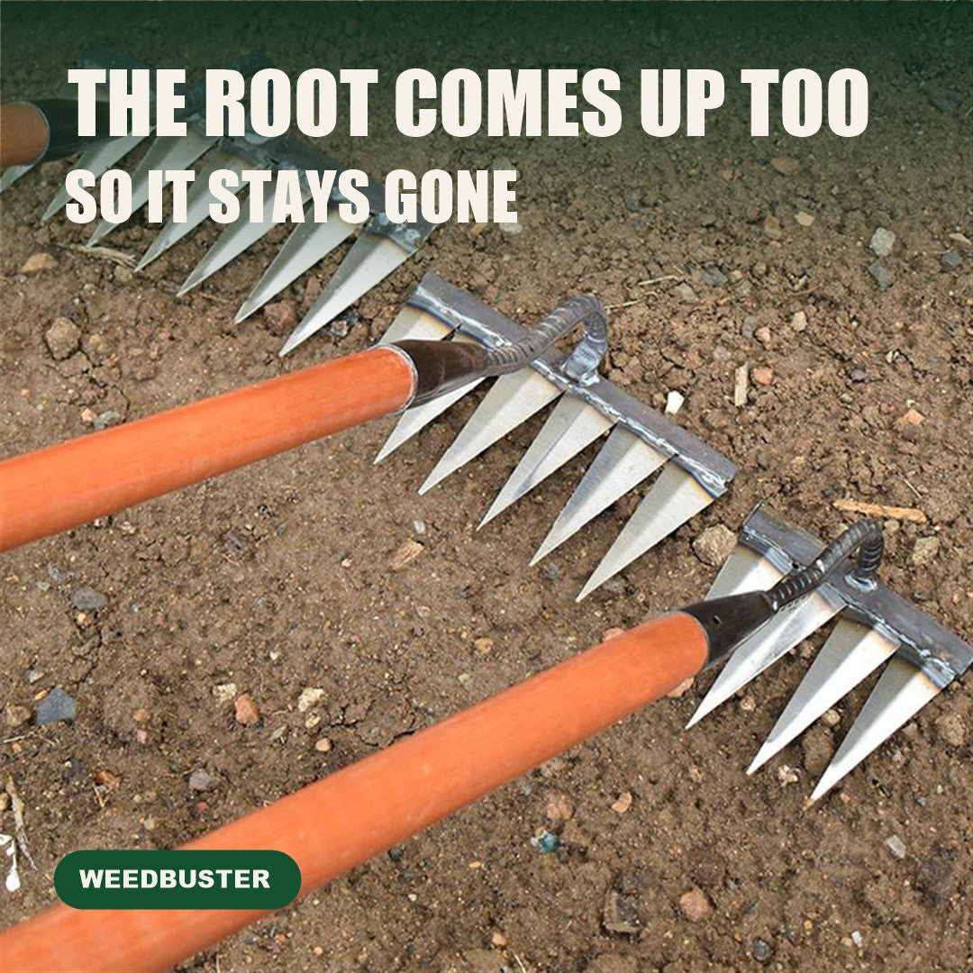 The root comes up too, so it stays gone