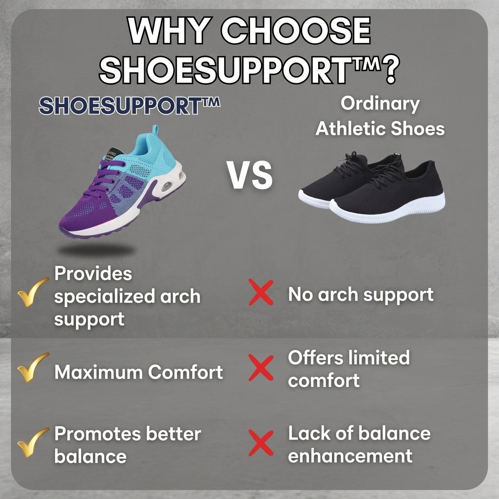 50% OFF TODAY | ShoeSupport™ - Stay active during strenuous activities—pain-free!