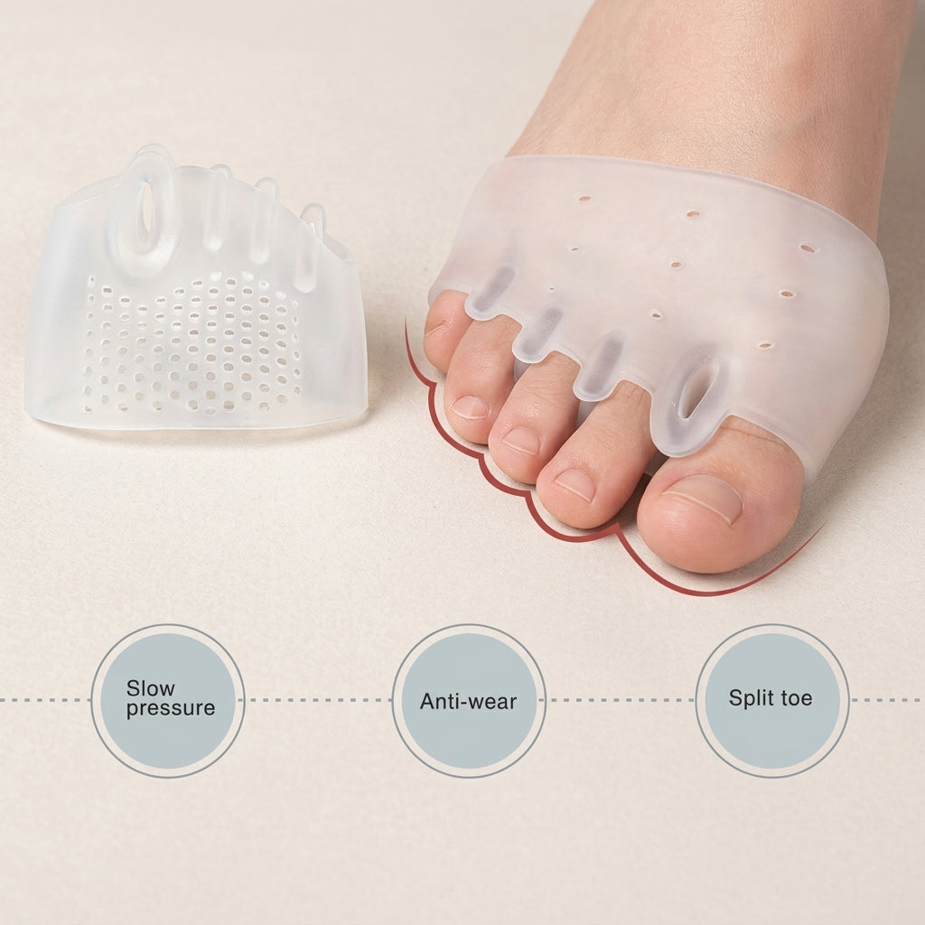 50% OFF TODAY | ToeAlign™ - Comfort Therapy Toe Separator Insoles (1 Pair)