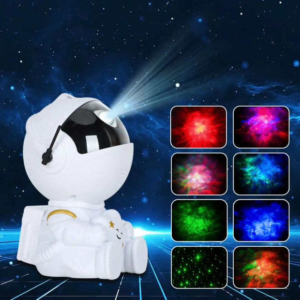 Galaxy Star Astronaut Projector LED Night Light