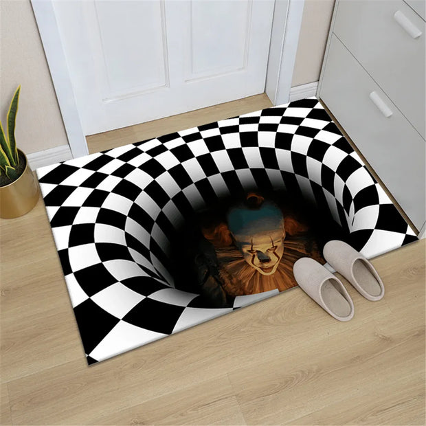 Spooky Clown Trap Carpet