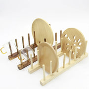 Wooden Kitchen Dish Lid Rack Organizer