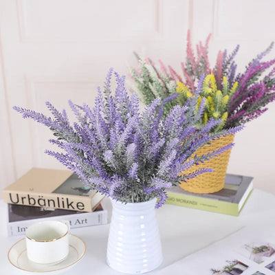 Provence Lavender Plastic Artificial Flowers